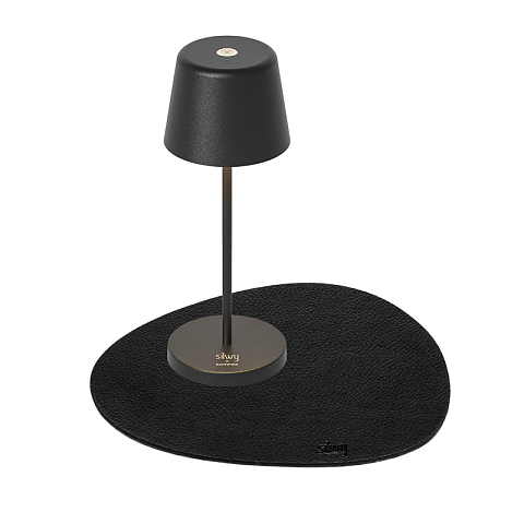 Silwy Magnet-Leuchte MONACO BLACK inkl. Platzset