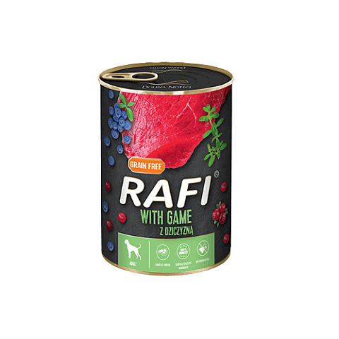 Dolina Noteci Rafi Spiel, Wildfleisch Adult 400 g