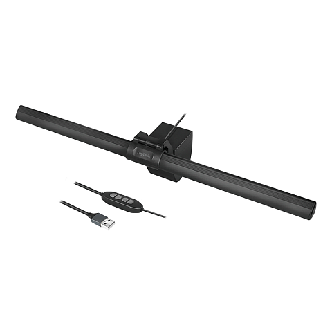 LogiLink USB-LED-Arbeitslampe, E-Learning, 3 Farbtemperaturen & Dimmer