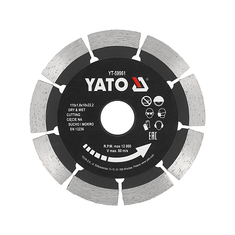 Yato YT-59961 Winkelschleifer-Zubehör