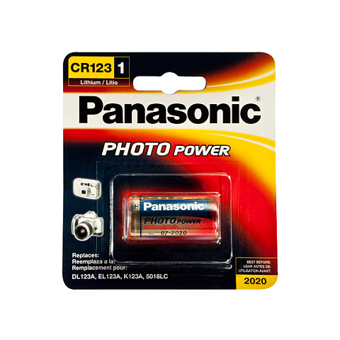 Panasonic CR-123APA/1B Haushaltsbatterie Einwegbatterie Lithium