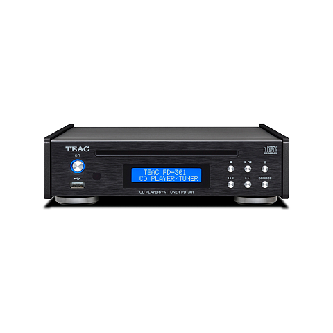 TEAC PD-301DAB-X/B Schwarz Persönlicher CD-Player