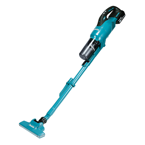 Makita DCL286FZ Stabstaubsauger/Elektrischer Besen 2-in-1-Stabstaubsauger Akku Trocken Schwarz, Blau