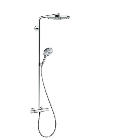 Hansgrohe Raindance Select S Duschsystem Chrom, Weiß