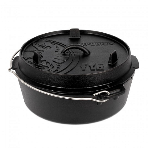 Petromax ft6-t Schmortopf 5,5 l Schwarz