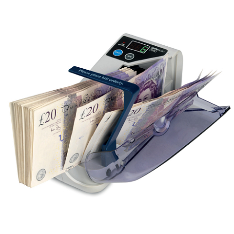 Safescan 2000 Banknotenzählmaschine Grau