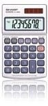 Sharp EL-250S Taschenrechner Tasche Einfacher Taschenrechner Silber