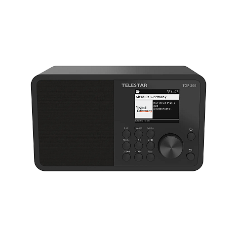 Telestar TOP 200 Tragbar Analog & Digital Schwarz