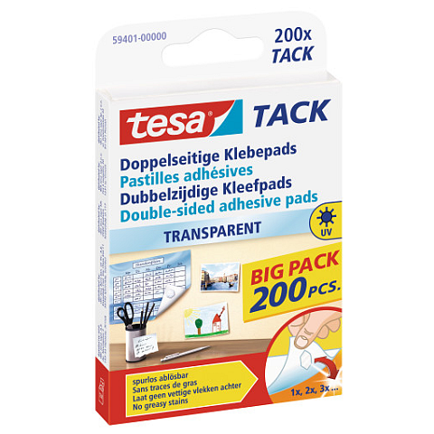 TESA 59401-00000 selbstklebendes Etikett Weiß 200 Stück(e)