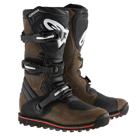 Alpinestars 2004017-818-10 Motorrad-Schuh Männlich Erwachsener Braun