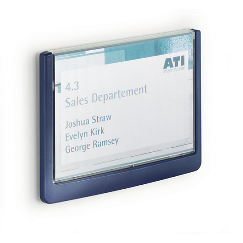 Durable Click Sign Blau