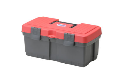 hünersdorff 663000 Werkzeugkoffer Grau, Rot Polypropylen (PP)