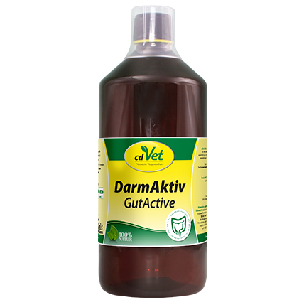 cdVet Naturprodukte DarmAktiv Hund & Katze 1000 ml Katze / Hund Flüssigkeit