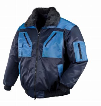 BIG Arbeitsschutz Piloten-Jacke OSLO Blau, Navy