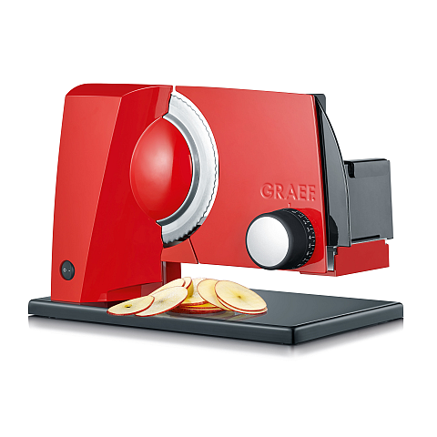Graef S 11003 Schneidemaschine Elektro 170 W Rot Aluminium