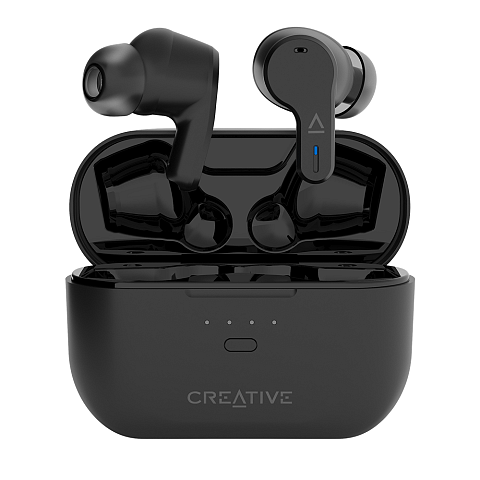 Creative Labs Zen Air Pro Kopfhörer True Wireless Stereo (TWS) im Ohr Anrufe/Musik/Sport/Alltag USB Typ-C Bluetooth Schwarz