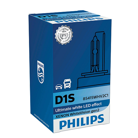 Philips Xenon WhiteVision gen2 85415WHV2C1 Xenon-Fahrzeugscheinwerferlampe