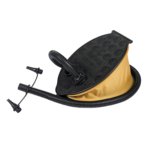 Bestway 62004 Fuß-Luftpumpe Schwarz, Gelb Schlauchboote