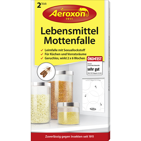 Aeroxon Lebensmittelmotten-Falle Mottenfalle