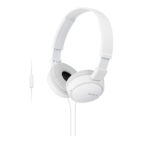 Sony MDR-ZX110AP Kopfhörer Kabelgebunden Kopfband Anrufe/Musik Weiß