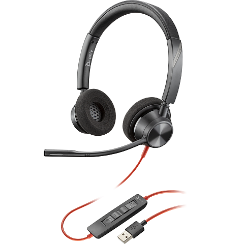 HP Poly Poly Blackwire 3320 USB-A Headset