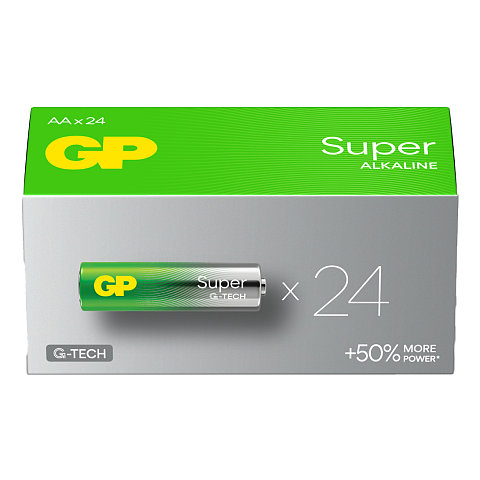 GP Batteries Super Alkaline 03015AETA-B24 Haushaltsbatterie Einwegbatterie AA Alkali
