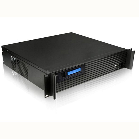 Techly I-CASE IPC-240L Computer-Gehäuse Rack Schwarz