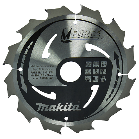 Makita M-FORCE Kreissägeblatt 19 cm