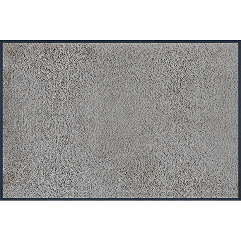 wash+dry 007418 Türmatte Dekorative Fußmatte Drinnen Rechteckig Grau