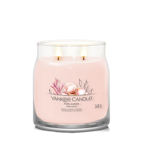 Yankee Candle Pink Sands Wachskerze Rund 1 Stück(e)