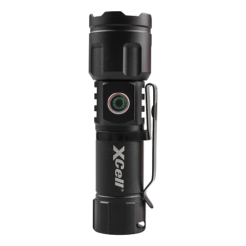 XCell LED-Taschenlampe LUNALUX MINI inkl. 1 x 16340 Akku / max. 400 Lumen