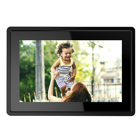 Denver PFF-1021 Digitaler Bilderrahmen Schwarz 25,6 cm (10.1") Touchscreen WLAN