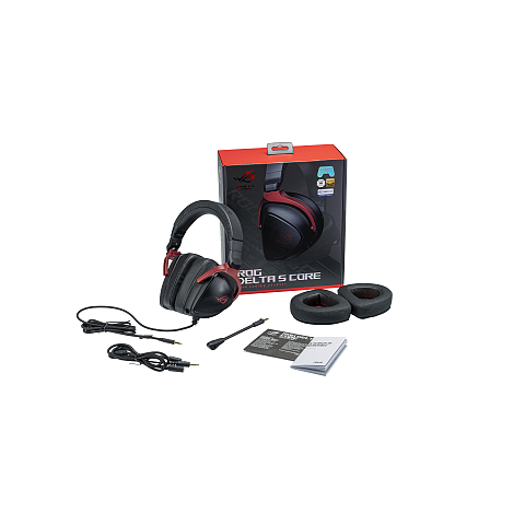 ASUS ROG Delta S Core Kopfhörer Kabelgebunden Kopfband Gaming Schwarz