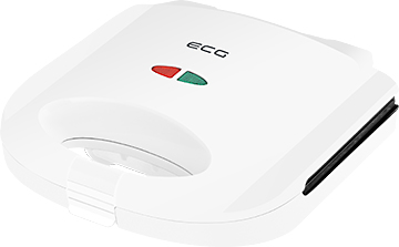 ECG S 1170 Sandwich maker Sandwich-Toaster 750 W Weiß