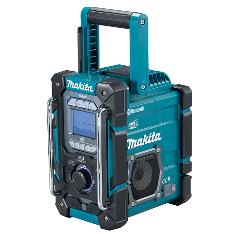 Makita DMR301 Radio Tragbar Digital Schwarz, Türkis