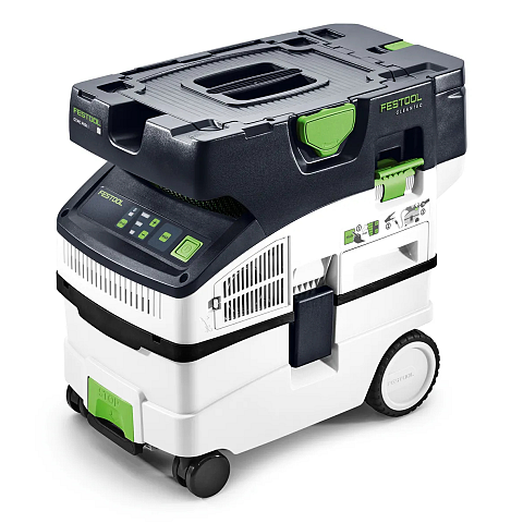 Festool 577672 Industriestaubsauger Schwarz, Grün, Grau, Weiß 15 l