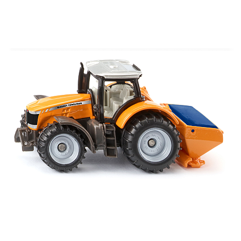 Siku Massey Ferguson with Salt Spreader Traktor-Modell Vormontiert