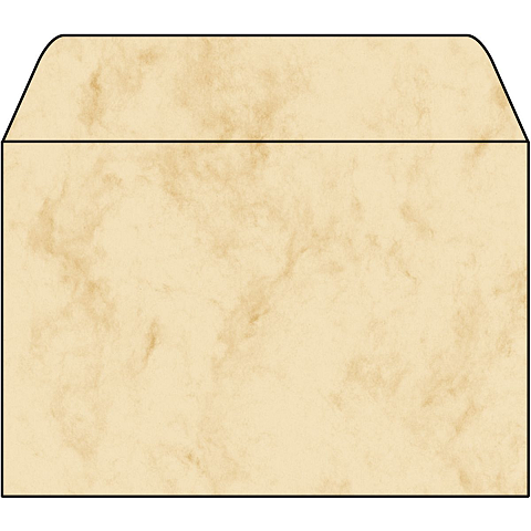 Sigel DU011 Briefumschlag C6 (114 x 162 mm) Beige 25 Stück(e)