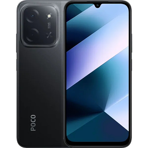 POCO C85 17,5 cm (6.9") Dual-SIM 4G USB Typ-C 8 GB 256 GB 6000 mAh Schwarz