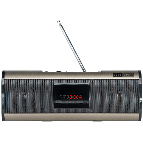 Bestsound MP81-5 Radio Schwarz, Grau