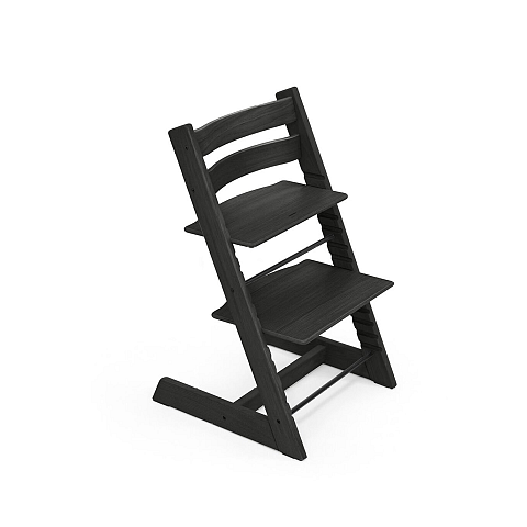 Stokke Tripp Trapp Baby-/Kinder-Hocker Harter Sitz Schwarz