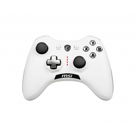 MSI Force GC20 V2 Weiß USB 2.0 Gamepad Analog / Digital Android, PC