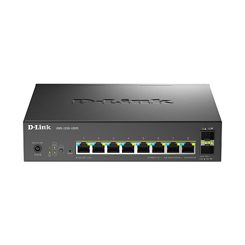 D-Link 10-Port Multi-Gigabit Smart Managed PoE