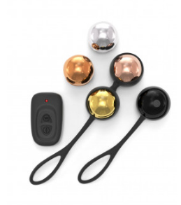 DORCEL Training Balls Kit Glänzend Elektronisches Beckenbodentrainingsgerät