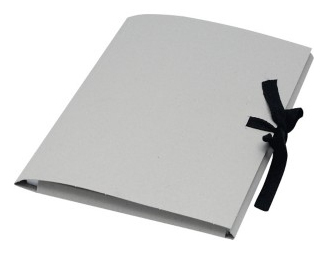 Folia 6902 Zeichenmappe Grau Karton