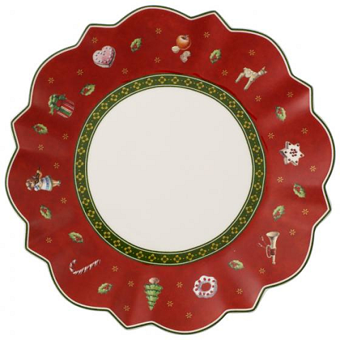 Villeroy & Boch 1485852660 Teller Essteller Rund Porzellan Mehrfarbig 1 Stück(e)