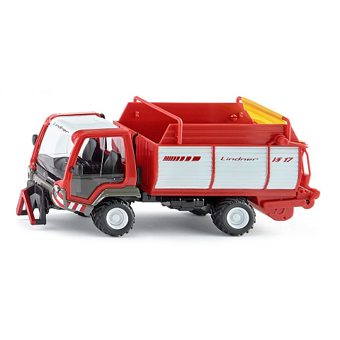 Siku Lindner Unitrac mit Ladewagen