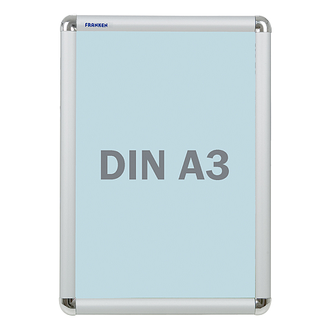 Franken BS0702 Pinnwand Drinnen Silber Aluminium