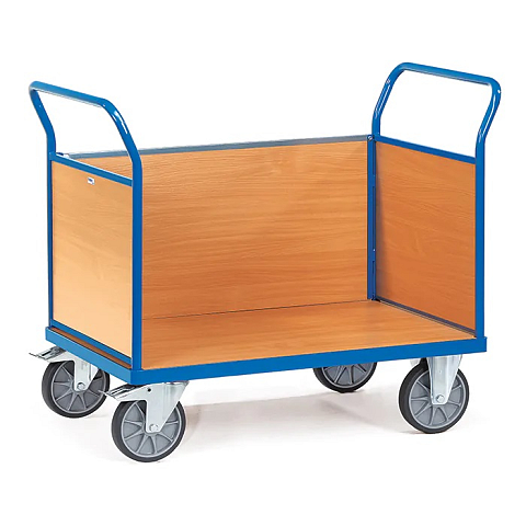 fetra 2531 Bollerwagen Sperrholz, Stahl Transportwagen