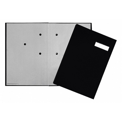 Pagna 24192-44 Sammelmappe Karton, Kunststoff Schwarz A4
